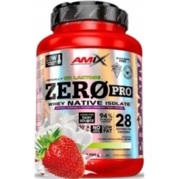 AMIX ZERO PRO NATIVE 1kg Truskawka 90% Izolat