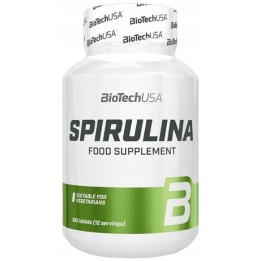 BIOTECH SPIRULINA 100 TABL. ALGI MORSKIE WITAMINY