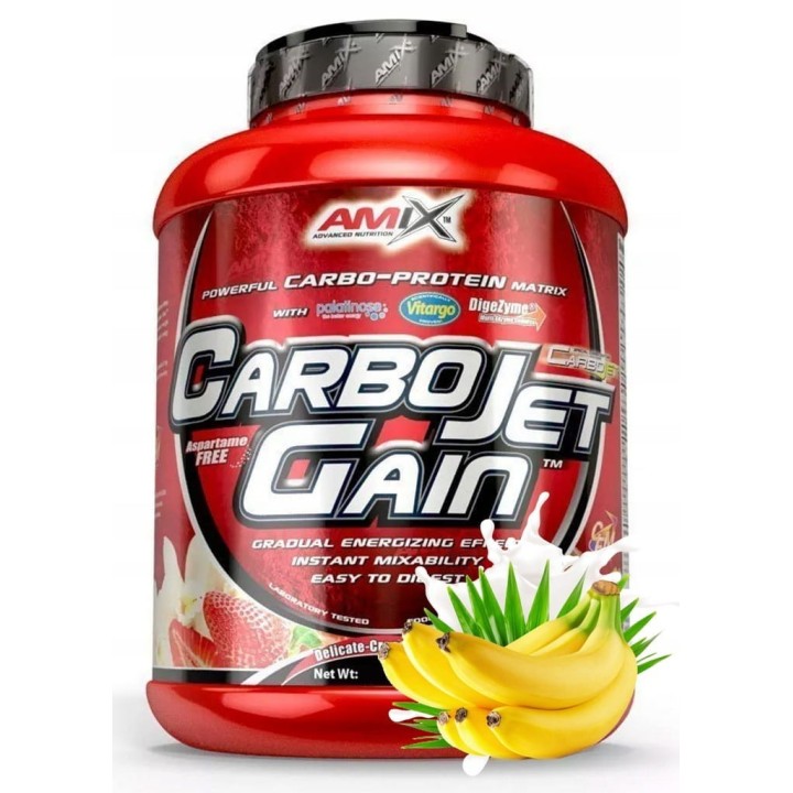 Amix CarboJet Gain 1000g Banan Gainer Masówka