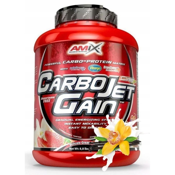 Amix CarboJet Gain 4000g Wanilia Gainer Masówka