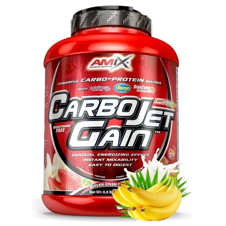 Amix CarboJet Gain 4000g Banan Gainer Masówka