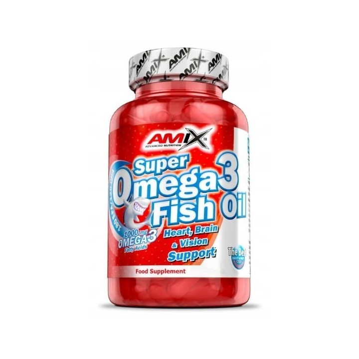 Amix Super Omega 3 Fish Oil Kwas Omega 3 180 KAPS