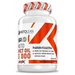 AMIX KETO MCT OIL 3000 OLEJ MCT W KAPSUŁKACH KETO