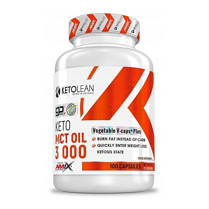 AMIX KETO MCT OIL 3000 OLEJ MCT W KAPSUŁKACH KETO