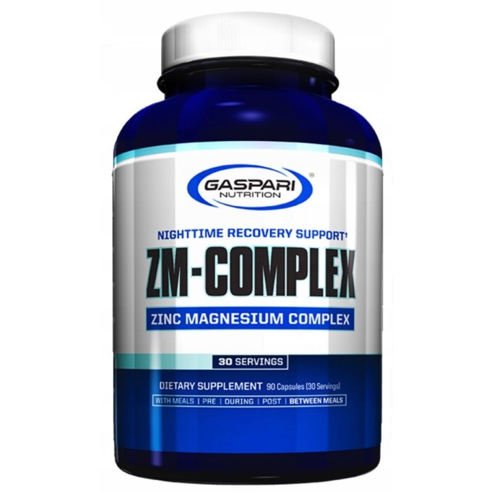 GASPARI ZM-COMPLEX 90 KAPS. ZMA CYNK MAGNEZ WIT B6