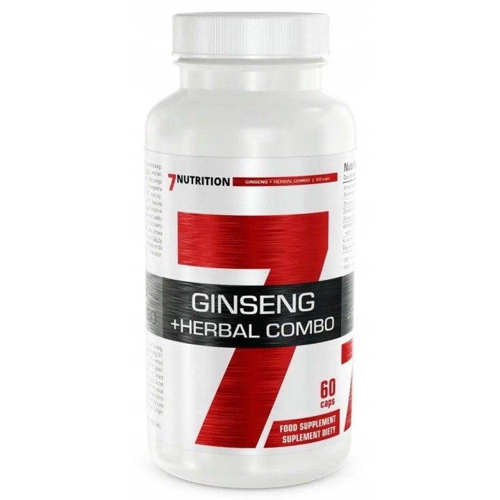 Ginseng + Herbal Combo Żeń Szeń Aszwaganda Kurkuma