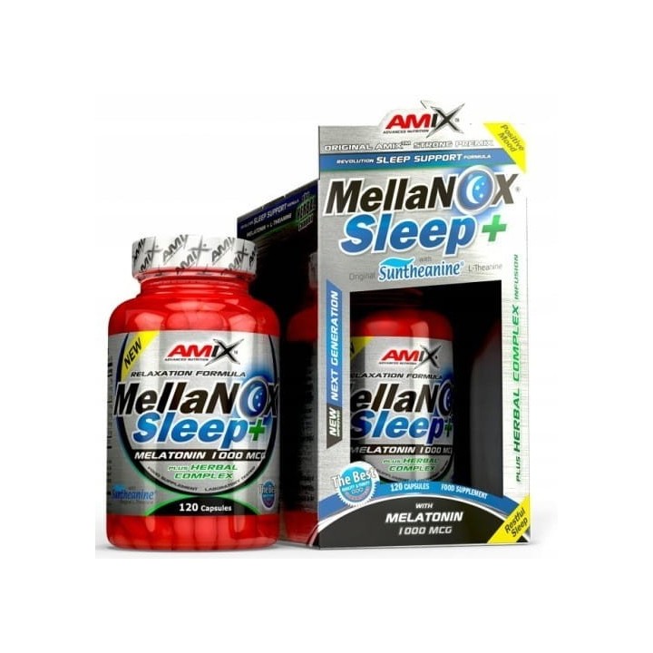 Amix MellaNoX Sleep 120 capsules Sen, Regeneracja