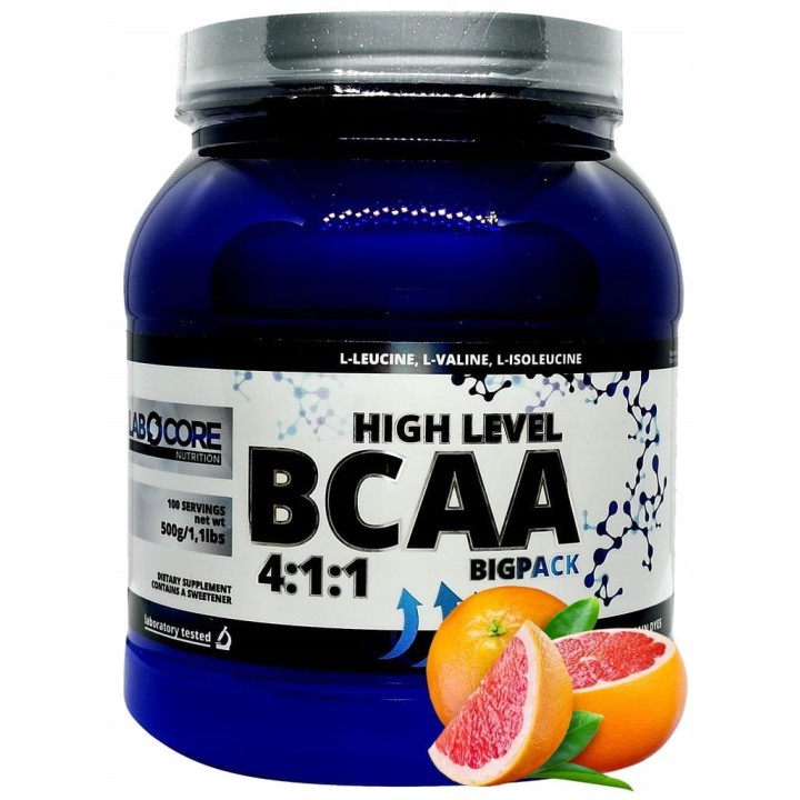 Labocore Nutrition BCAA HIGH LEVEL 500g AMINOKWASY