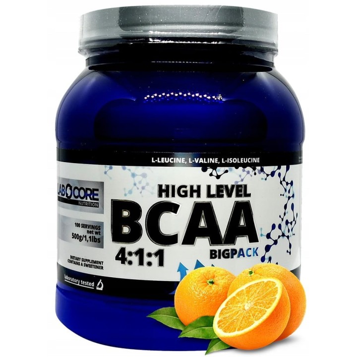 Labocore Nutrition BCAA HIGH LEVEL 500g AMINOKWASY