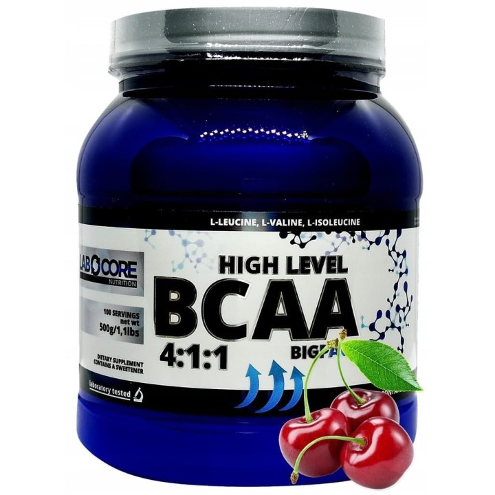 Labocore Nutrition BCAA HIGH LEVEL 500g AMINOKWASY