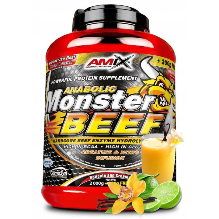 Amix Monster Beef Protein 2200g Białko Wołowe