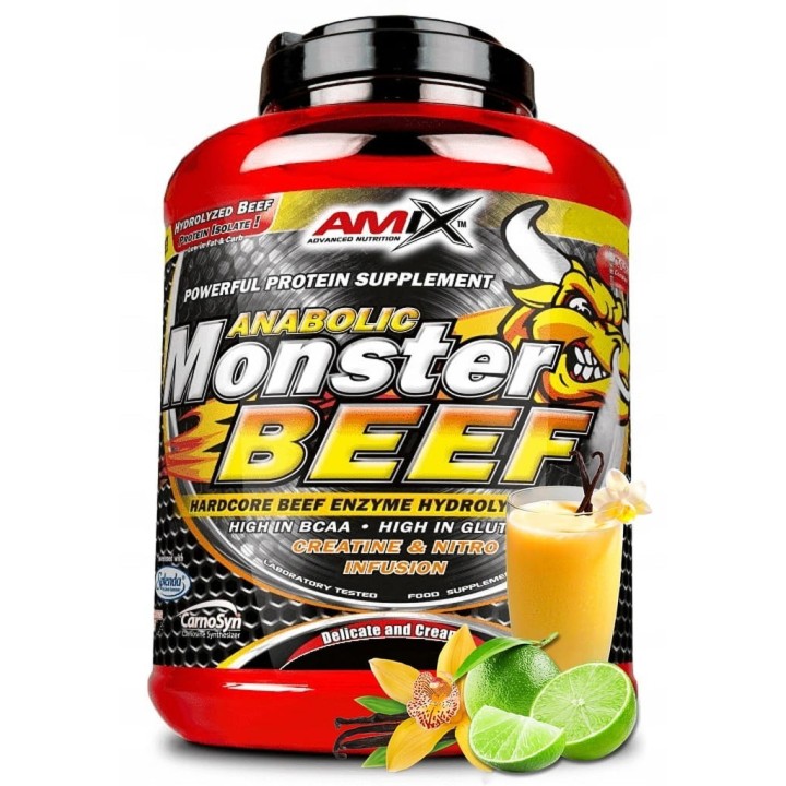Amix Monster Beef Protein 1000g Białko Wołowe