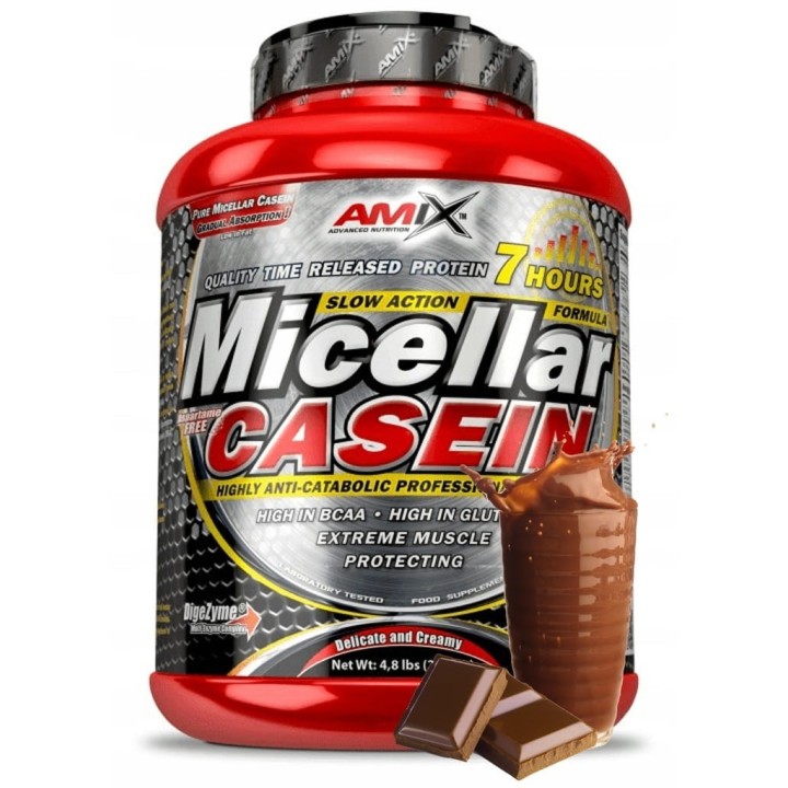 Amix Micellar Casein 1000g Kazeina Białko