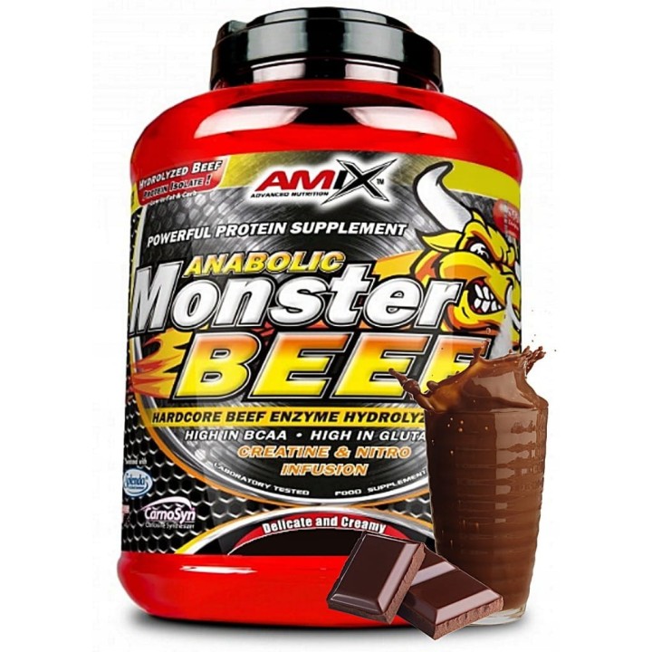 Amix Monster Beef Protein 1000g Białko Wołowe