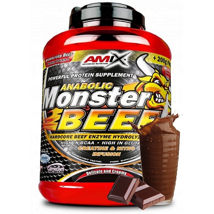 Amix Monster Beef Protein 2200g Białko Wołowe