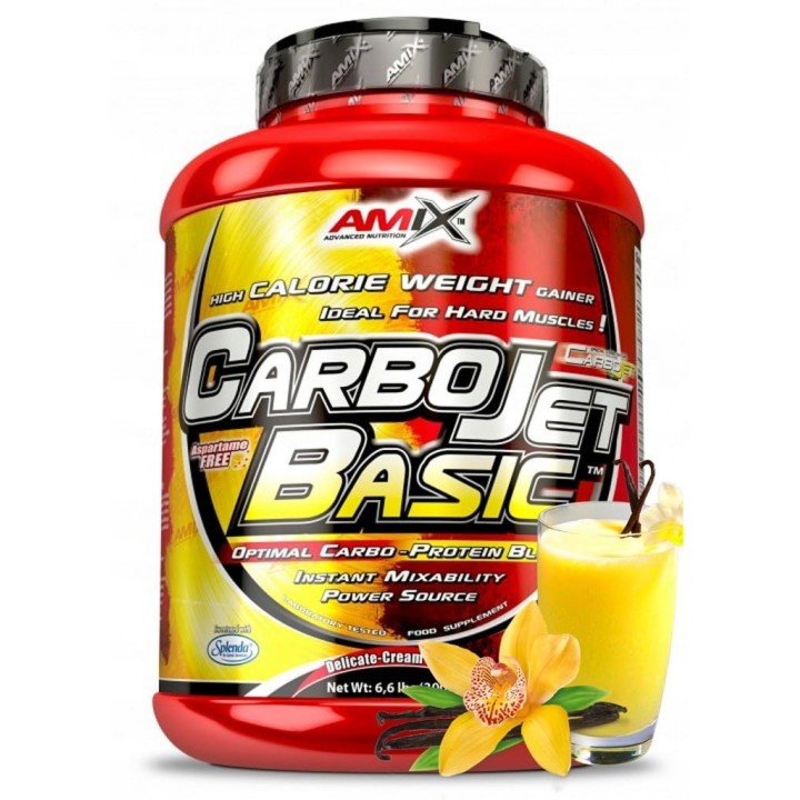 Amix CarboJet Basic 3000g Wanilia Gainer Masówka