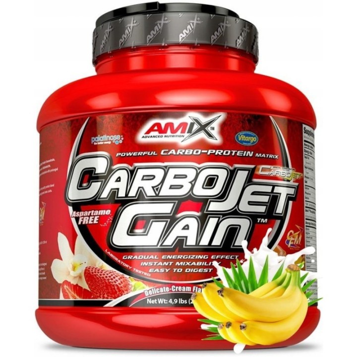 Amix CarboJet Gain 2250g Banan Gainer Masówka