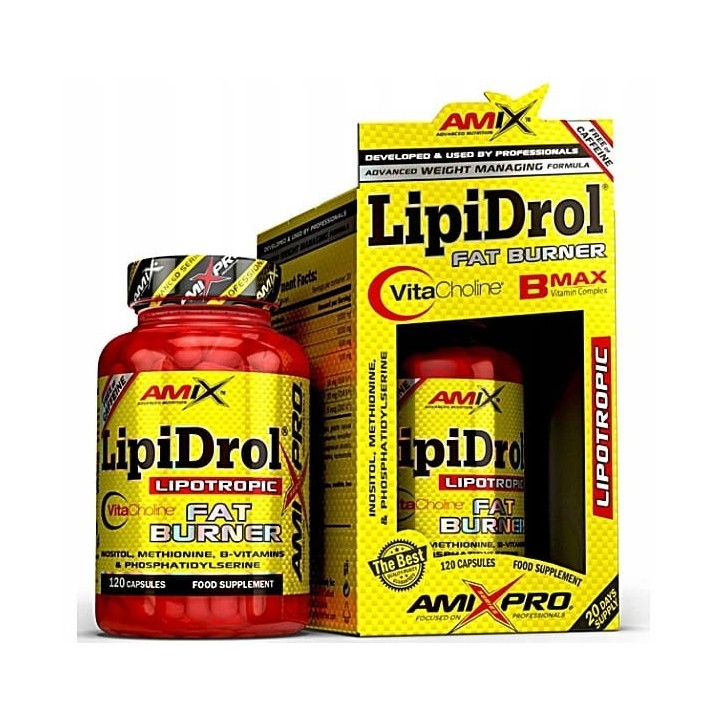 Amix Lipidrol Spalacz Tłuszczu Bez Kofeiny