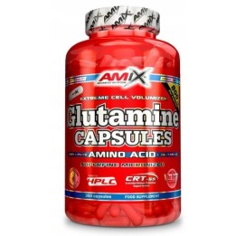 AMIX GLUTAMINE CAPSULES KAPSUŁKI AMINOKWASY AMINO