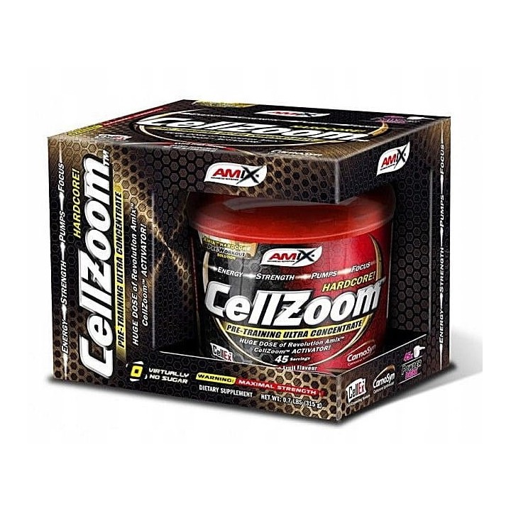AMIX CELLZOOM 315G PRE WORKOUT PRZEDTRENINGÓWKA