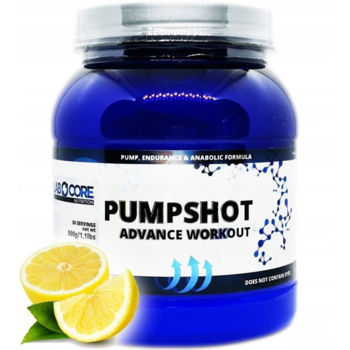 Labocore Nutrition PUMPSHOT 500g Cytryna