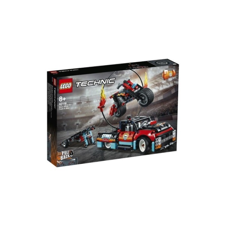 LEGO 42106 Technic Furgonetka i motocykl kaskaders