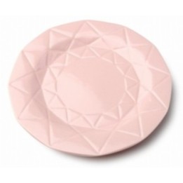 ADEL PINK Talerz płaski 24cm