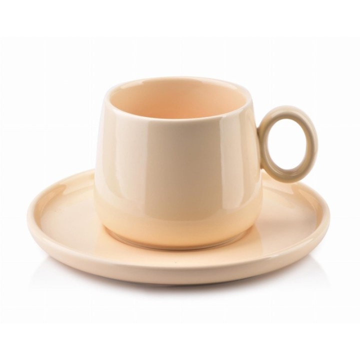 ALISA Filiżanka 270ml ze spodkiem 16cm
