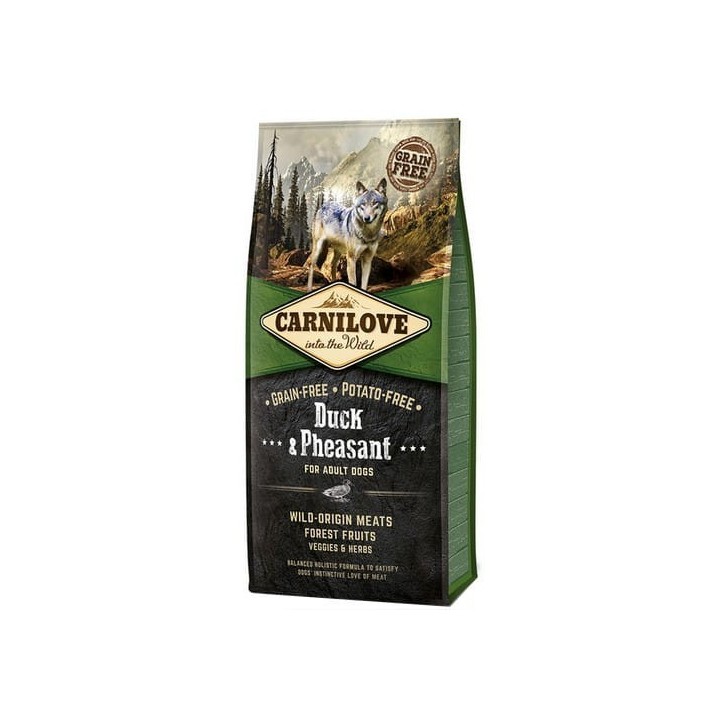 Carnilove Dog Duck & Pheasant Adult - kaczka i bażant 1,5kg