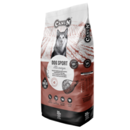 Karma dla psa Canun Dog Sport 20 kg 40% mięsa z wołowina dla psów energicznych i sportowych