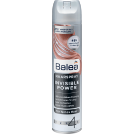 Balea Invisible Power 4 Lakier do Włosów 300 ml