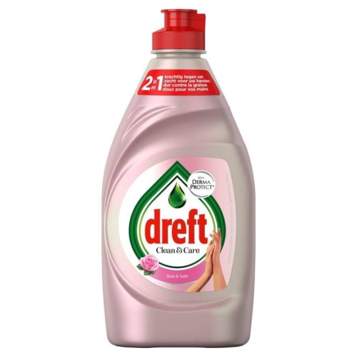 Dreft Rose&amp;Satin Płyn do Naczyń 383 ml