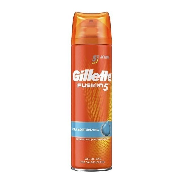Gillette Fusion 5 Ultra Moisturizing Żel do Golenia 200 ml