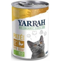 (DLA KOTA DOROSŁEGO) PASZTET Z KURCZAKA Z ALGAMI MORSKIMI BIO 400 g - YARRAH