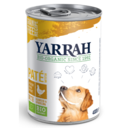(DLA PSA DOROSŁEGO) PASZTET Z KURCZAKA Z ALGAMI MORSKIMI BIO 400 g - YARRAH