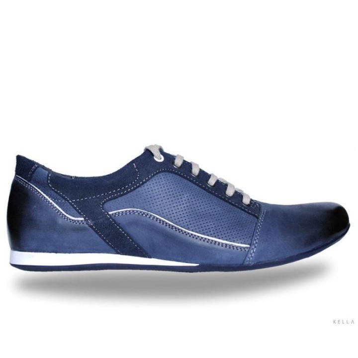 Półbuty skórzane Vinci,  jeans
