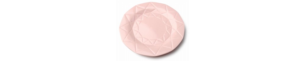 ADEL PINK Talerz płaski 24cm