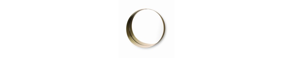 ALEXIA GOLD Lustro 30x30x8cm