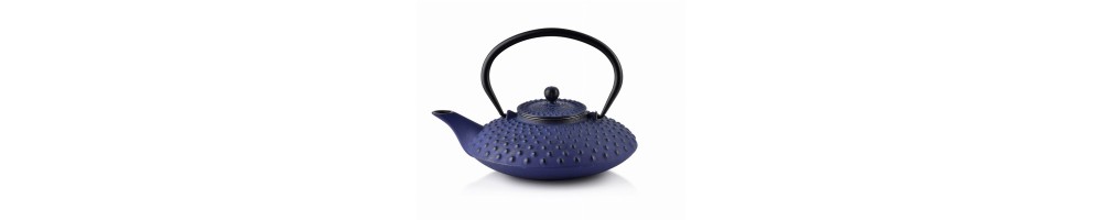 ALOR DARK BLUE Dzbanek żeliwny 0,8l     COOKINI