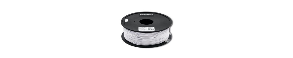 Filament Qoltec do druku 3D | ABS PRO | 1,75mm | 1kg | Cold white