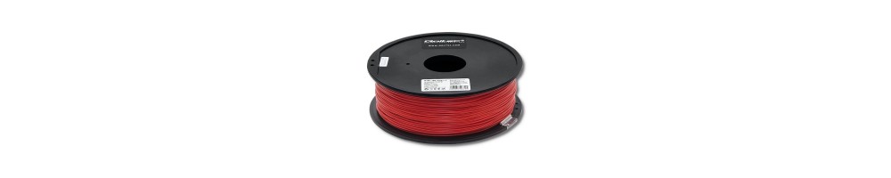 Filament Qoltec do druku 3D | ABS PRO | 1,75mm | 1kg | Red