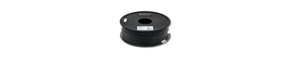 Filament Qoltec do druku 3D | PLA PRO | 1,75mm | 1kg | Black
