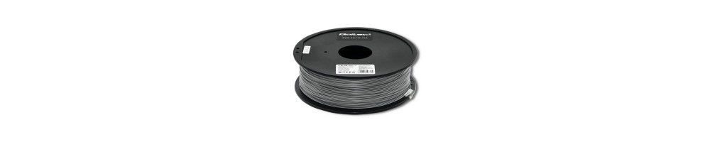 Filament Qoltec do druku 3D | PLA PRO | 1,75mm | 1kg | Silver