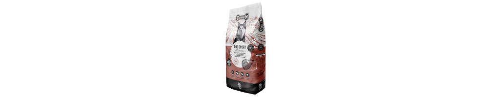 Karma dla psa Canun Dog Sport 20 kg 40% mięsa z wołowina dla psów energicznych i sportowych