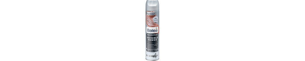 Balea Invisible Power 4 Lakier do Włosów 300 ml