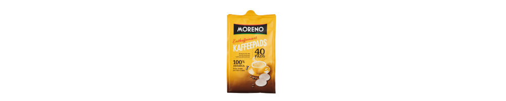 Moreno Bezkofeinowa Kawa w Padach 40 szt.