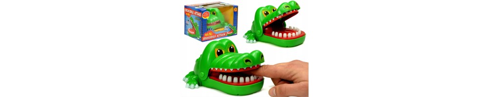 Gra rodzinna zręcznościowa Krokodyl u DENTYSTY HIT