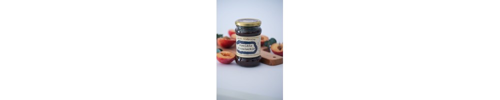 POWIDŁA STRZELECKIE BEZ DODATKU CUKRU 320 g - JURA