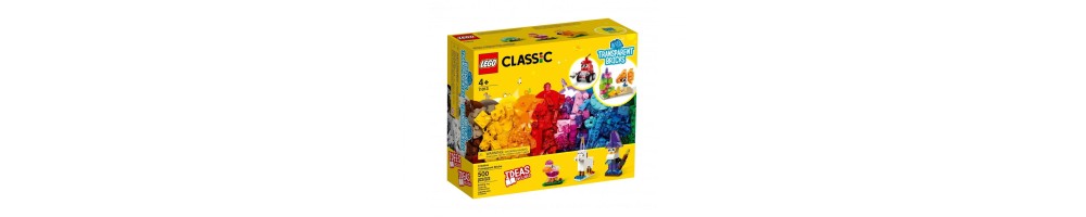 LEGO 11013 Classic Kreatywne przezroczyste klocki