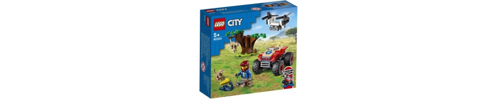 LEGO 60300 City Quad ratowników dzikich zwierząt